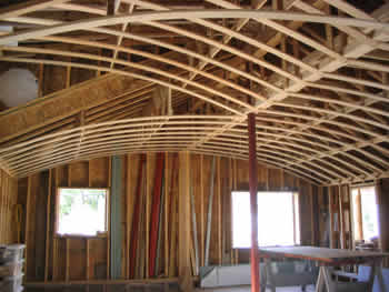 curved ceiling
